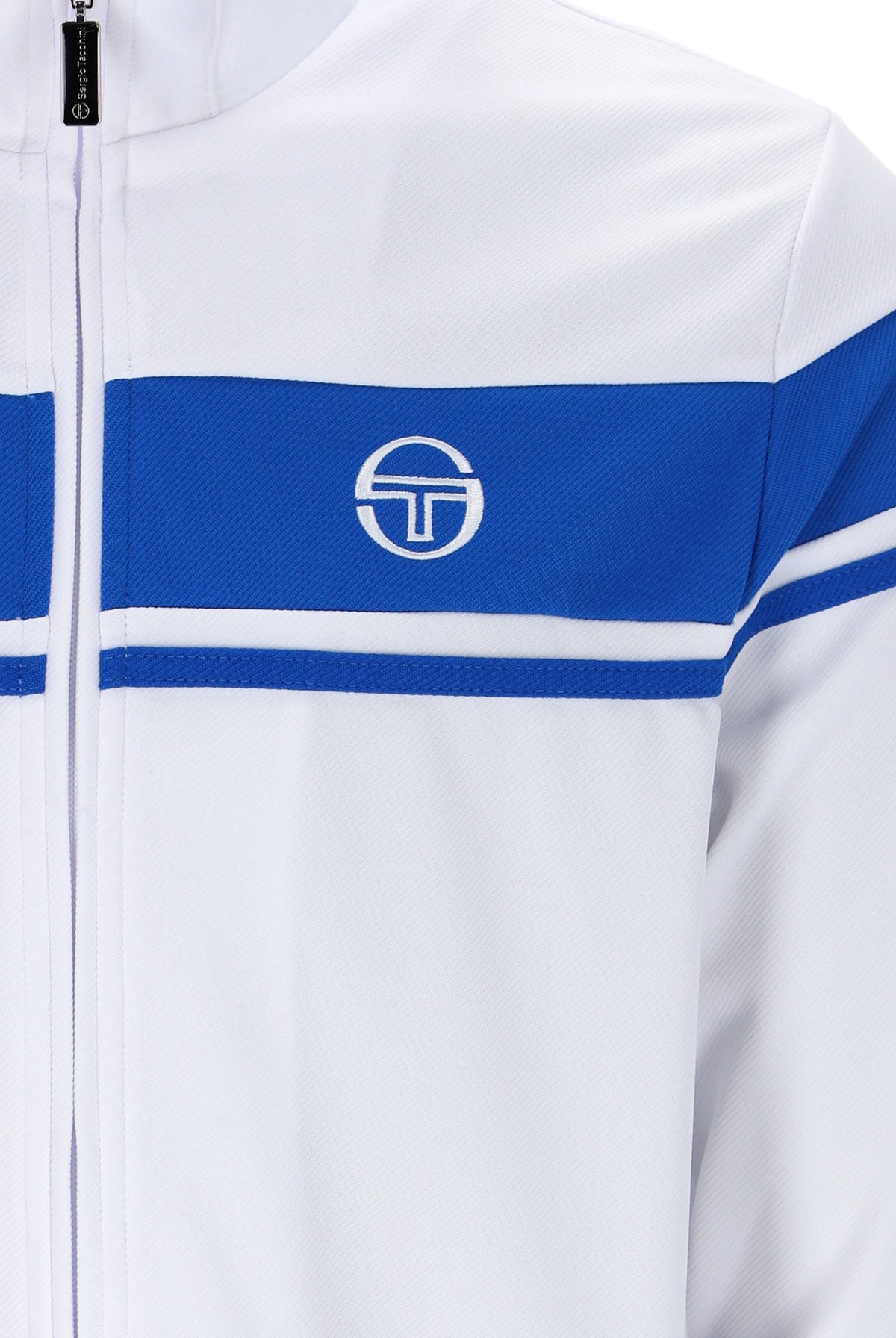 Sergio Tacchini Damarindo Track Top White / Princess Blue