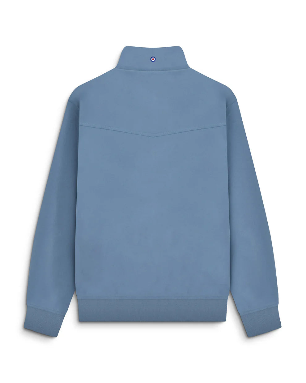 Lambretta Men's LMBBHH1 Shower Resistant Classic Harrington Jacket Mid Blue