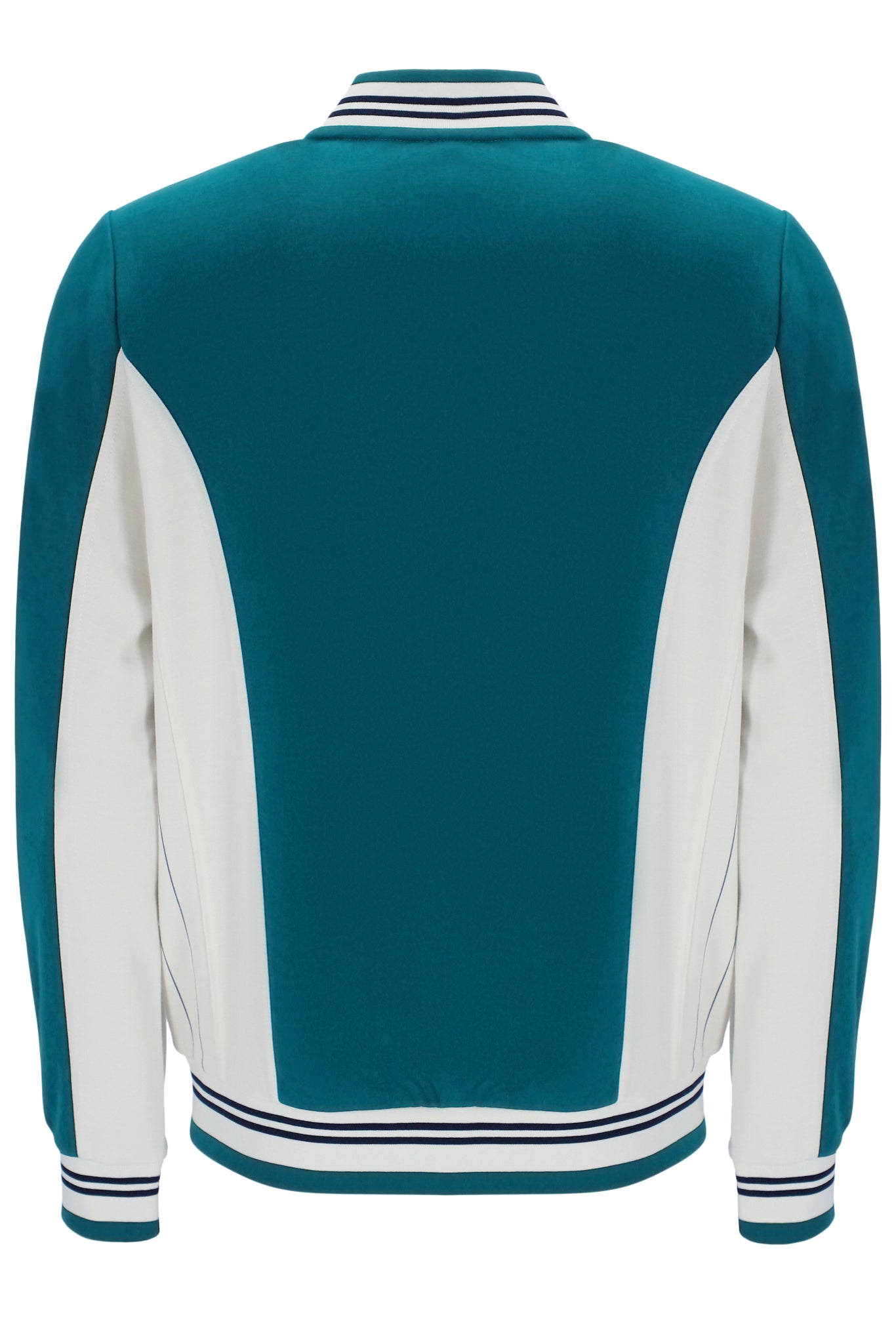 Fila Vintage Men's Settanta 2 Track Top Deep Lagoon/Gardenia