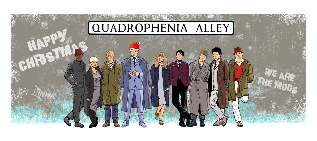 Celebrate the Season Mod-Style with Our Exclusive Quadrophenia Christmas Cards