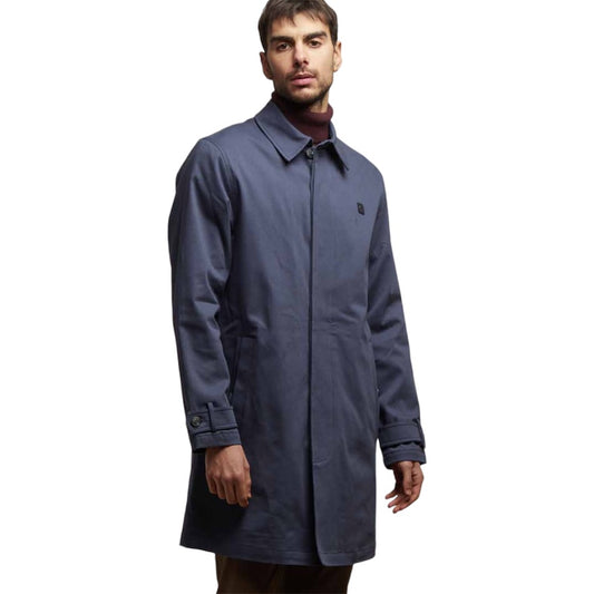 Gabicci Vintage Men's V53GJ12 Houghton Rain Mac Coat Storm Grey