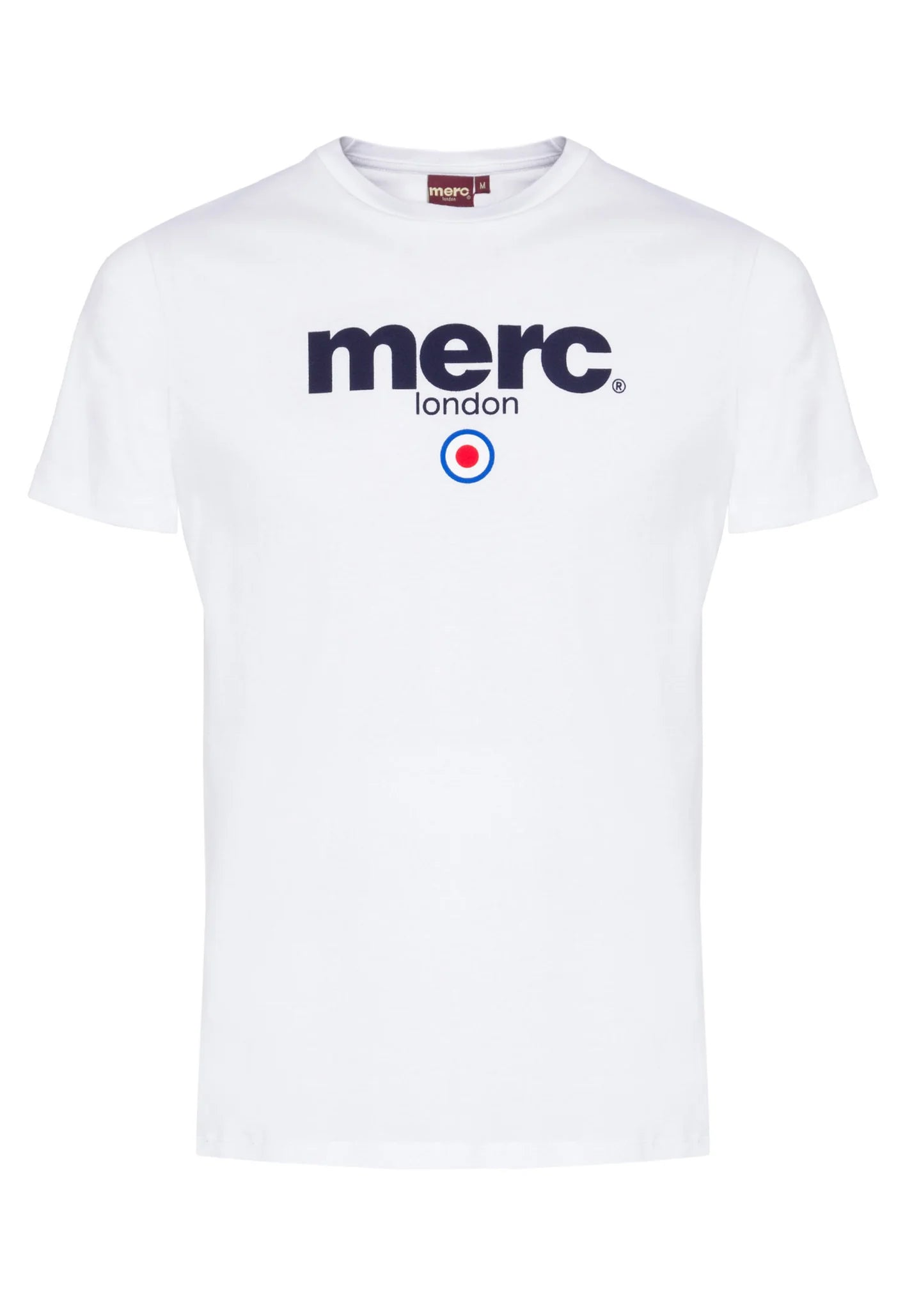 Merc Men's Brighton Crew Neck T Shirt White