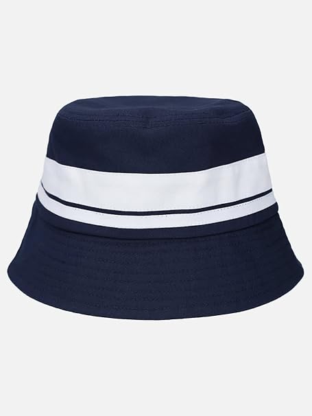 Sergio Tacchini Men's STA25011 Newsford Bucket Hat Maritime Blue / White