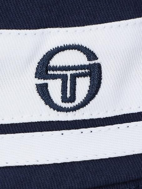 Sergio Tacchini Men's STA25011 Newsford Bucket Hat Maritime Blue / White