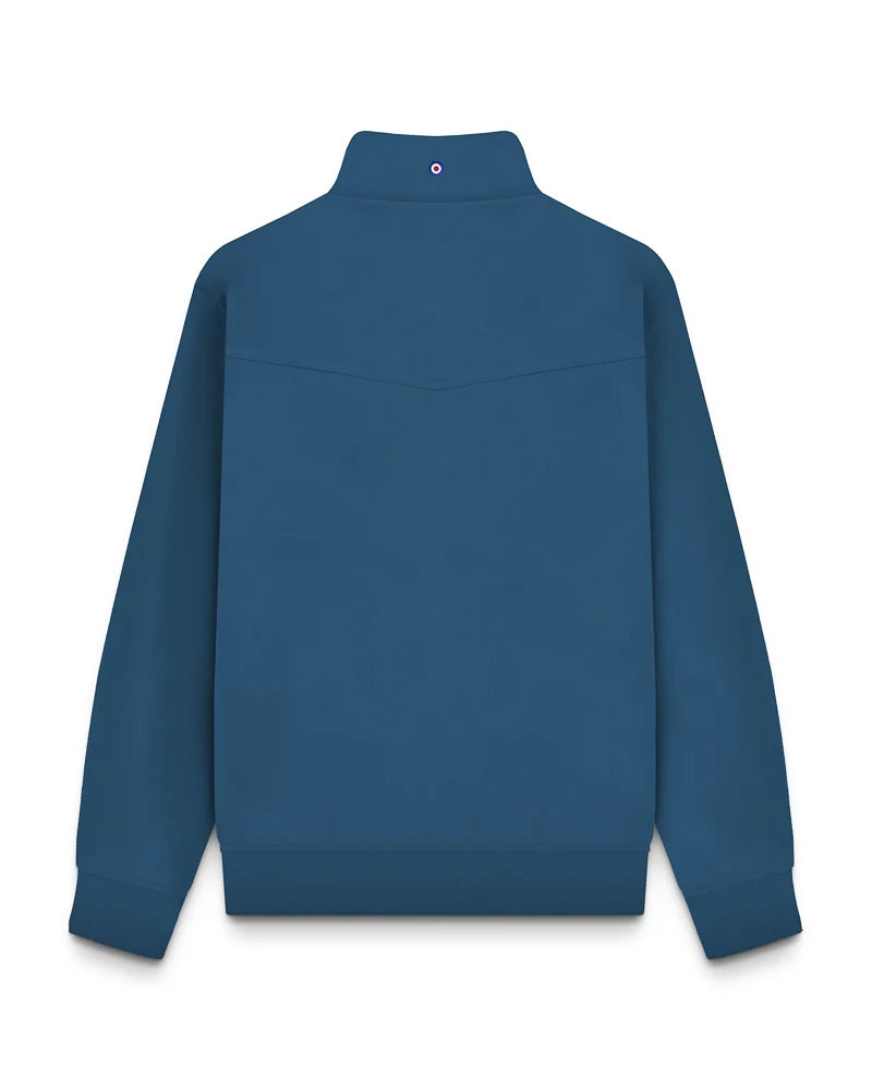 Lambretta Men's LMBBHH1 Shower Resistant Classic Harrington Jacket Dark Blue