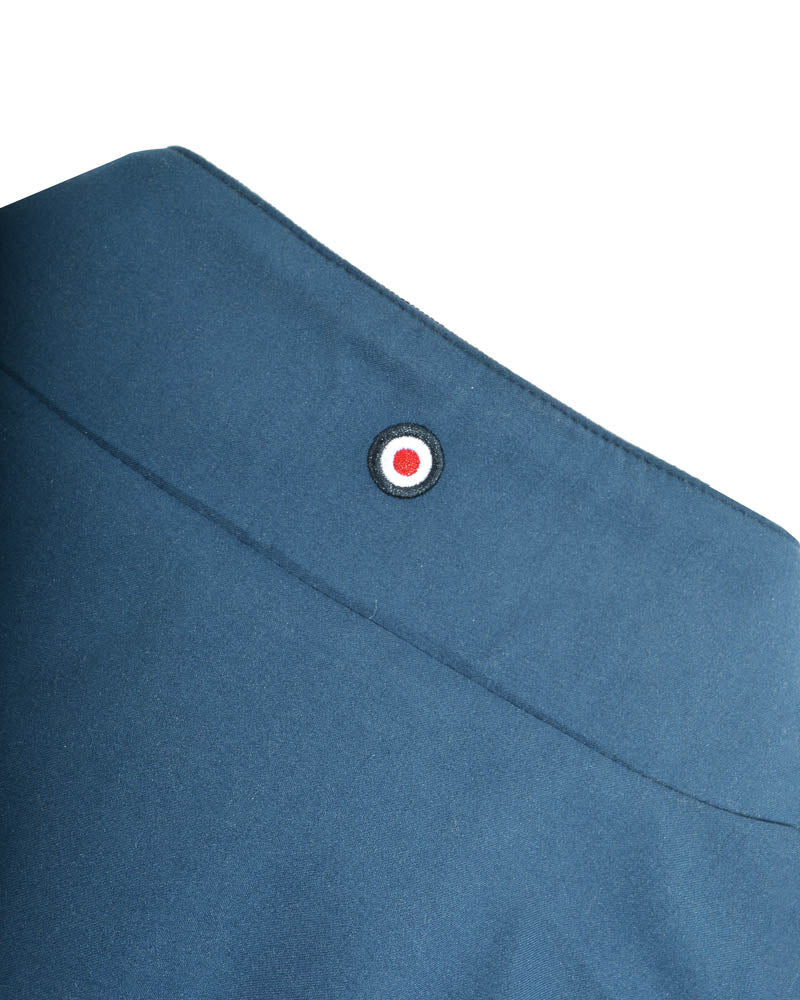 Lambretta Men's LMBBHH1 Shower Resistant Classic Harrington Jacket Dark Blue
