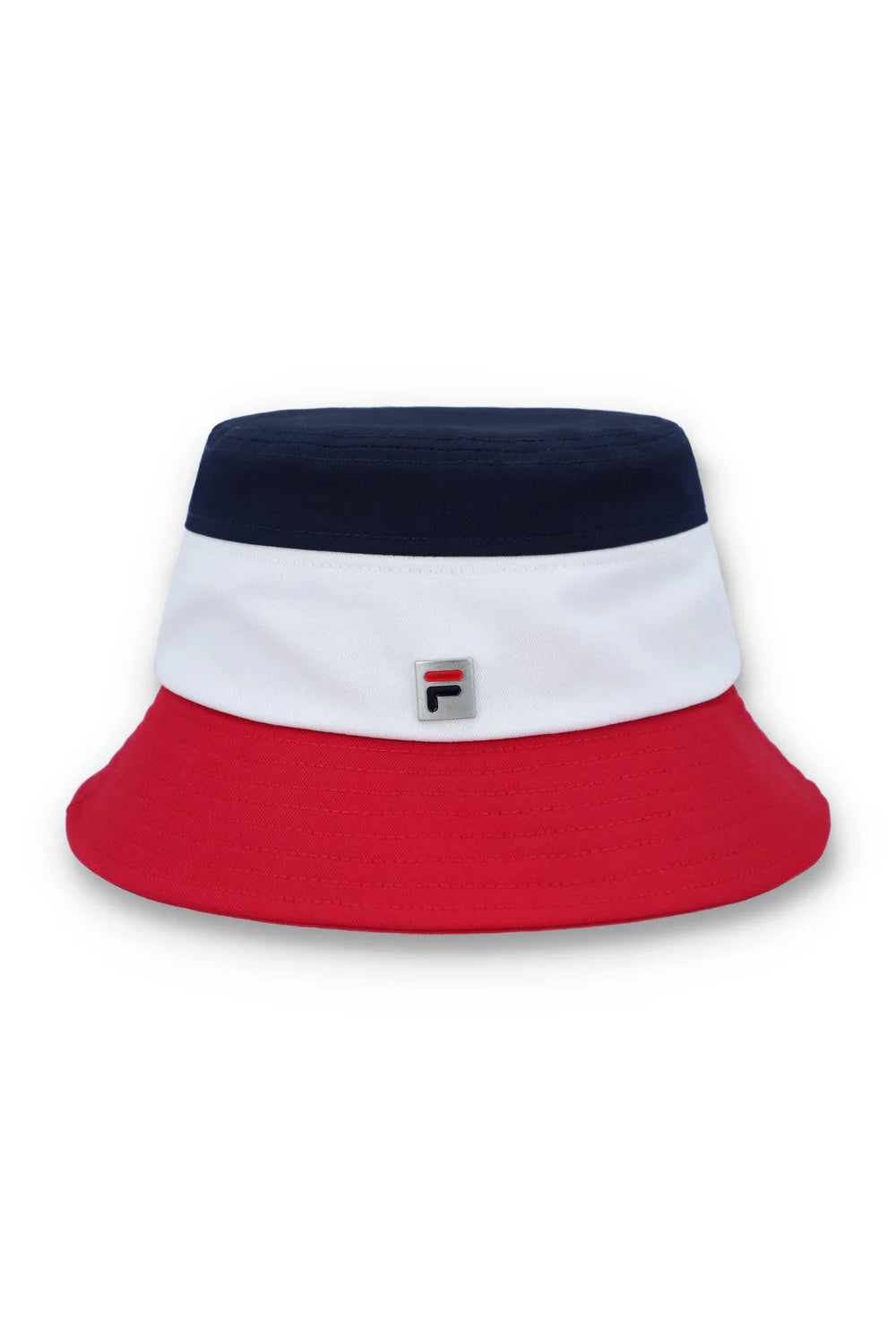 Fila Vintage Men's Marco Tri Colour Bucket Hat Fila Red / White / Navy