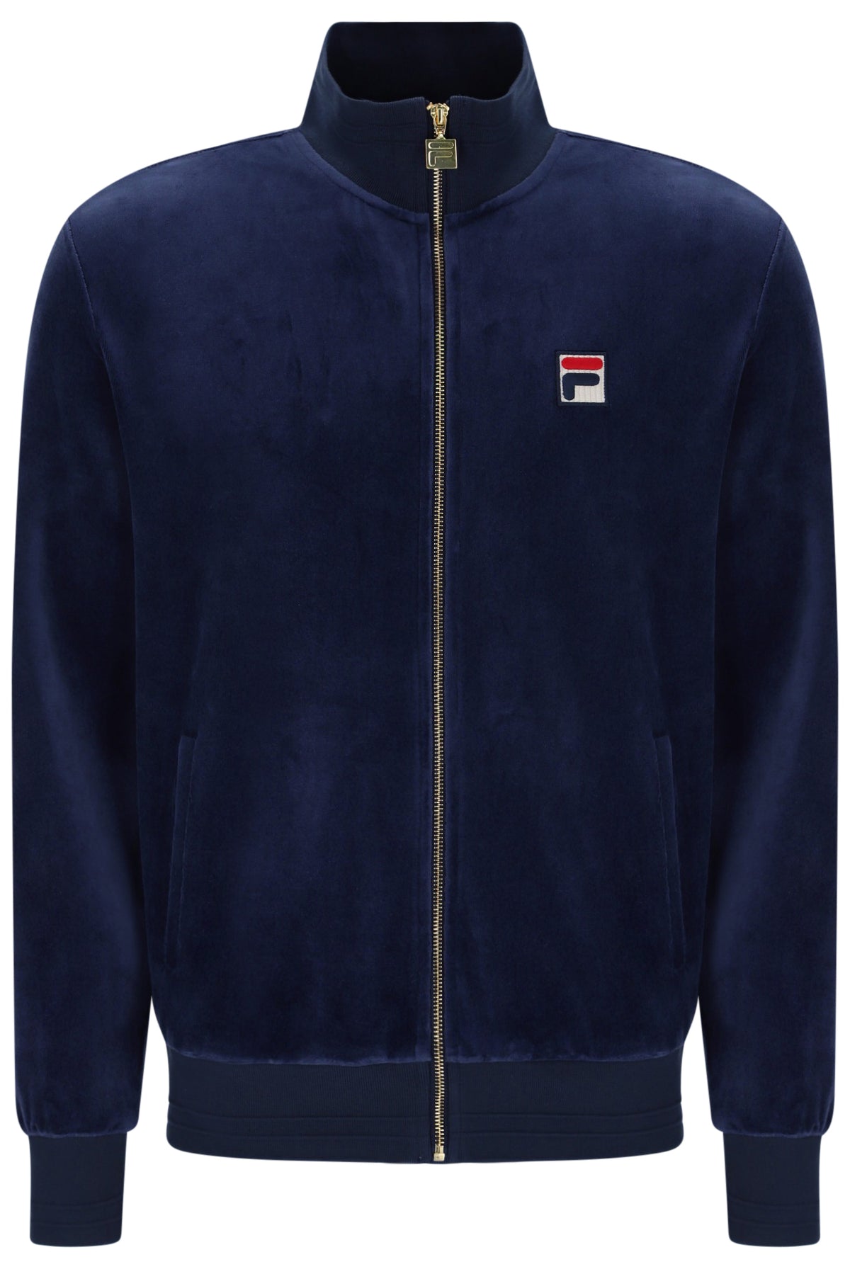Fila Vintage Nero 2 Velour Track Top Fila Navy