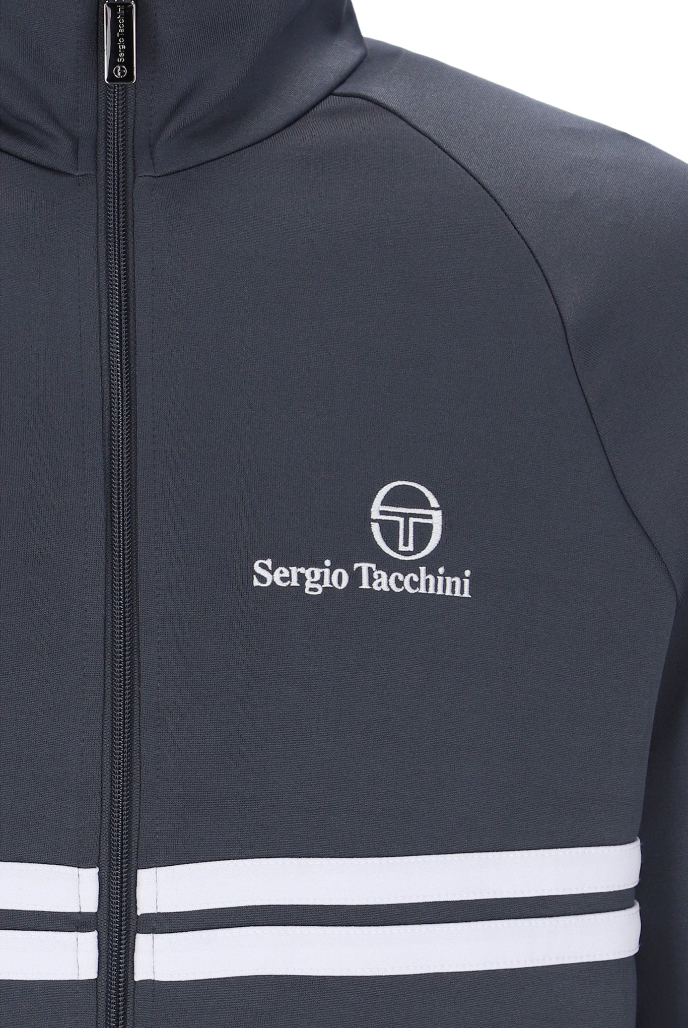 Sergio Tacchini Men's Dallas Track Top Turbulence / White / Black