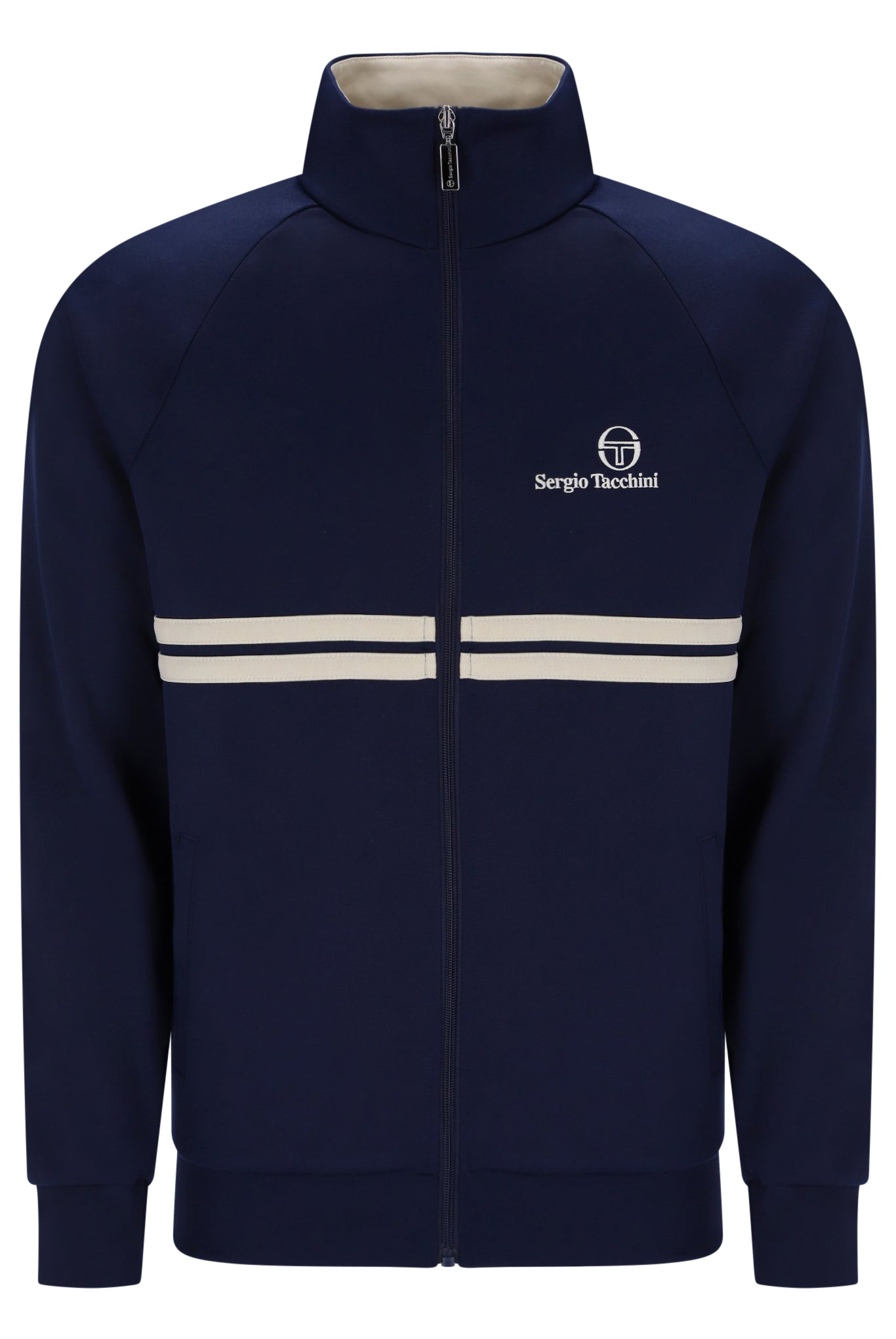 Sergio Tacchini Men's Dallas Track Top Maritime Blue / Peyote