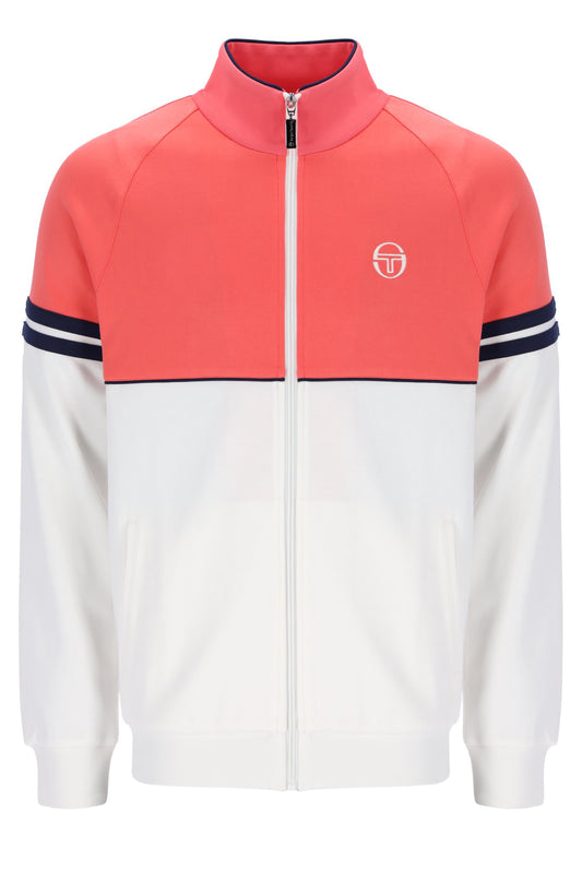 Sergio Tacchini Men's Orion Track Top Dubarry/Gardenia