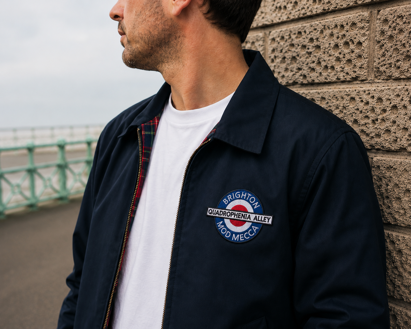 Quadrophenia Alley Brighton Mod Mecca Patch