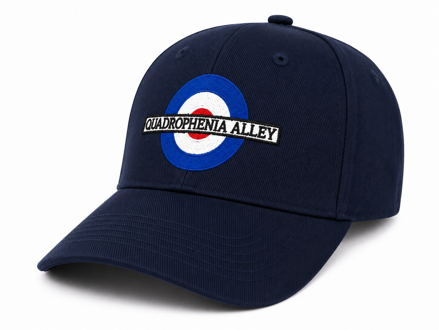 Quadrophenia Alley Men's Exclusive Baseball Cap Navy Blue