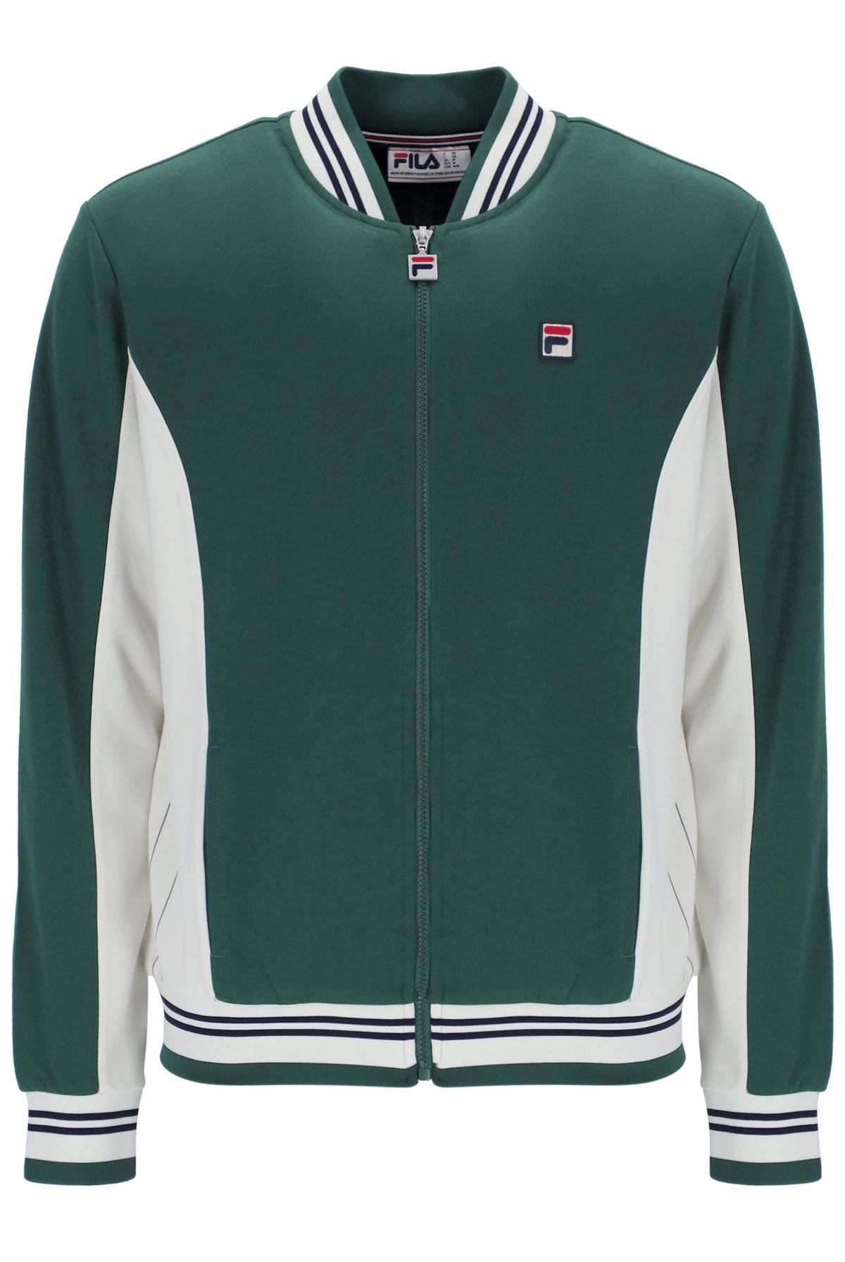 Fila Vintage Settanta 2 Track Top Pine Needle / Gardenia / Black