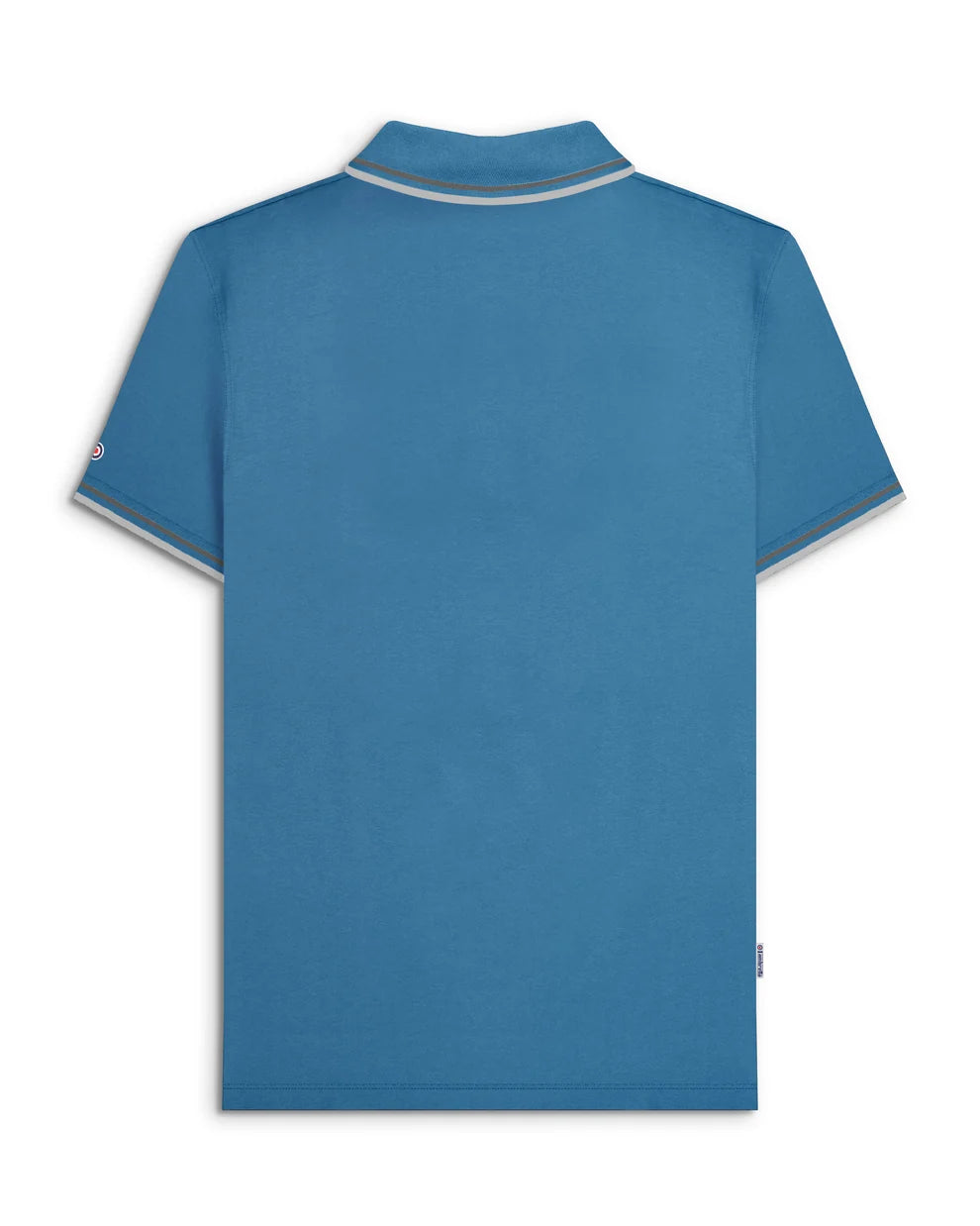 Lambretta SS1608 Twin Tipped Polo Shirt Dark Blue / Thuderstorm / Grey
