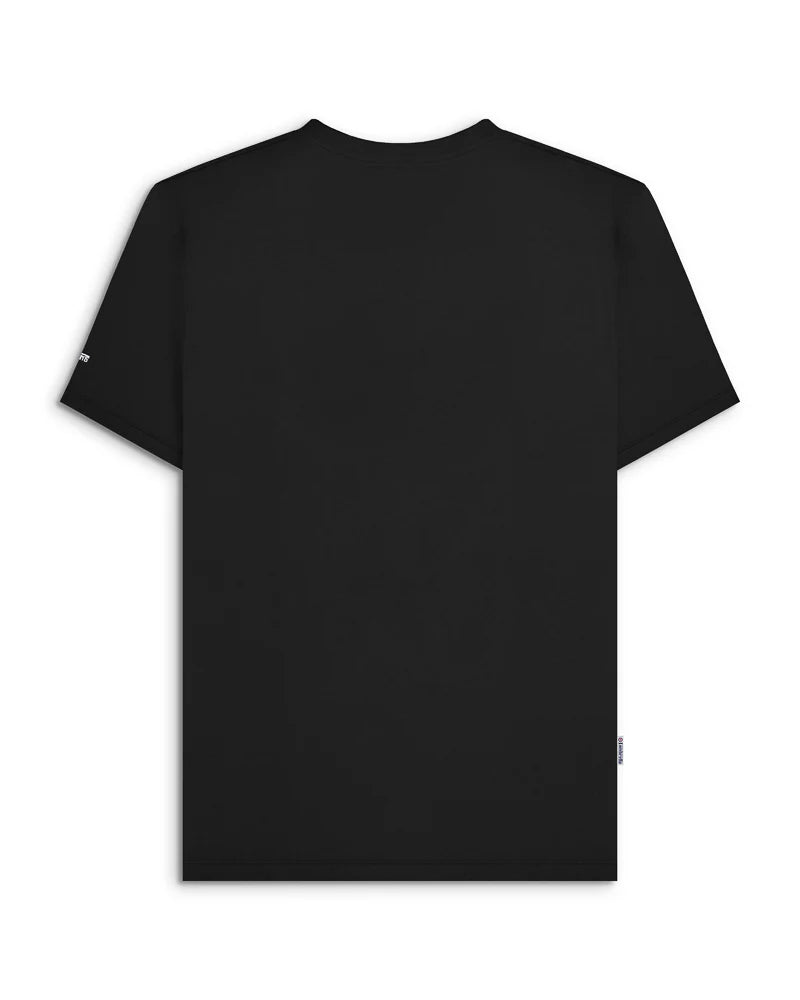 Lambretta Men's SS5006 Brand Logo T Shirt Black