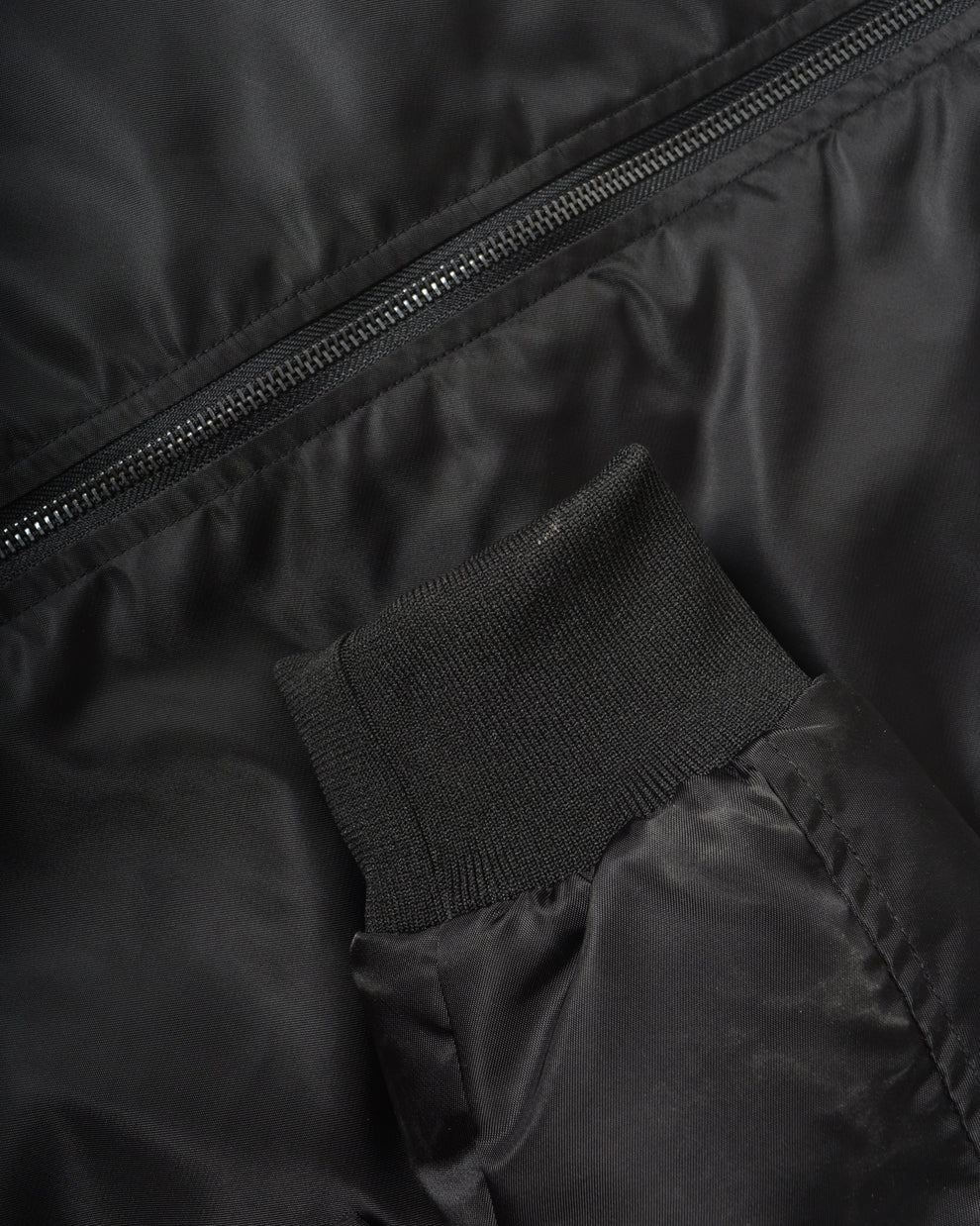 Lambretta SS7061 MA-1 Bomber Jacket Black