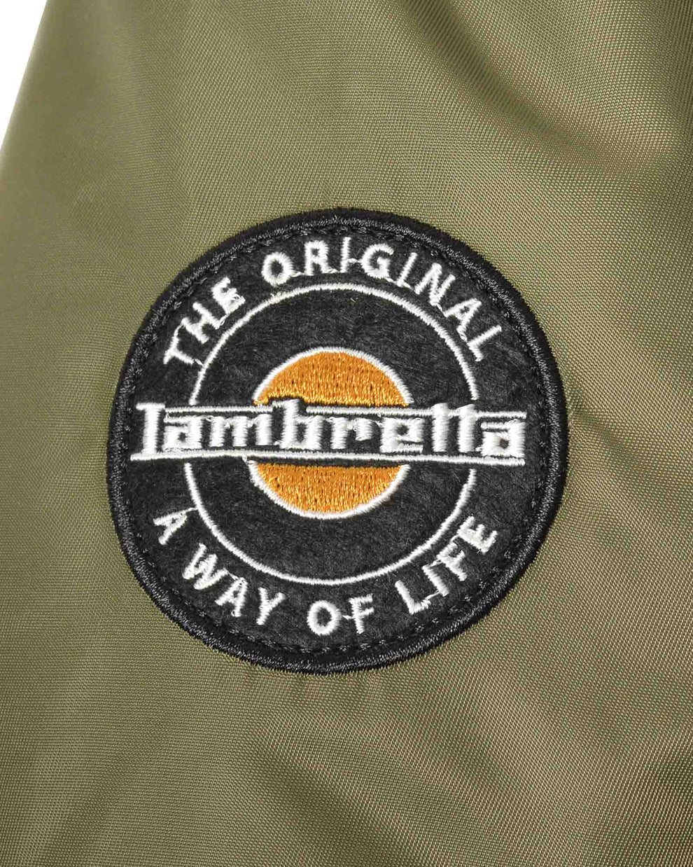Lambretta SS7061 MA-1 Bomber Jacket Khaki Green