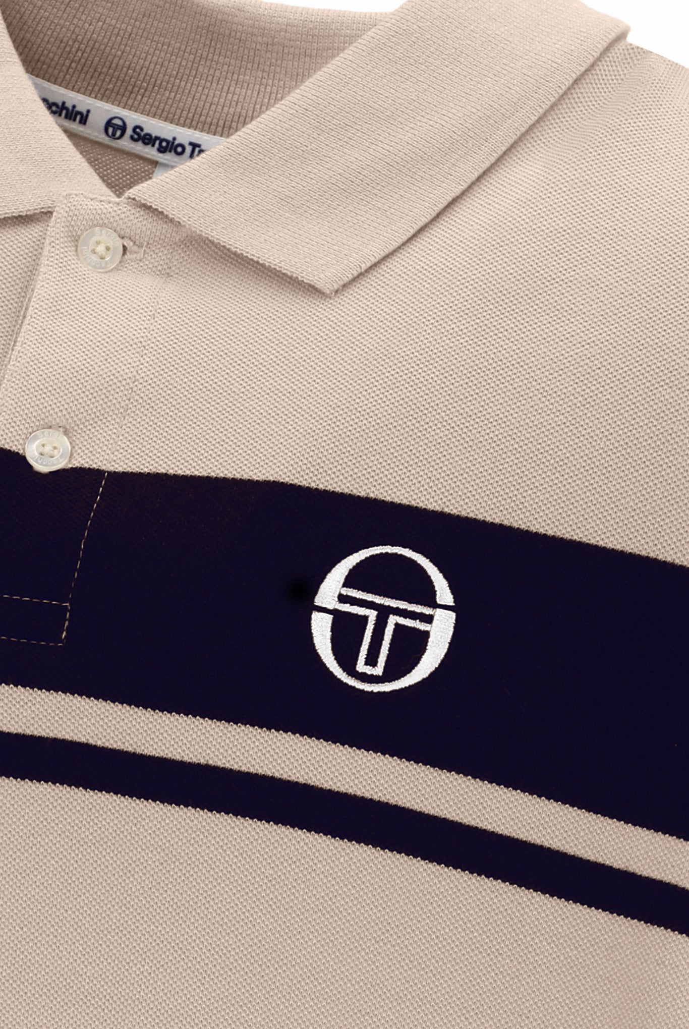 Sergio Tacchini Men's SS Young Line Polo Shirt Humus