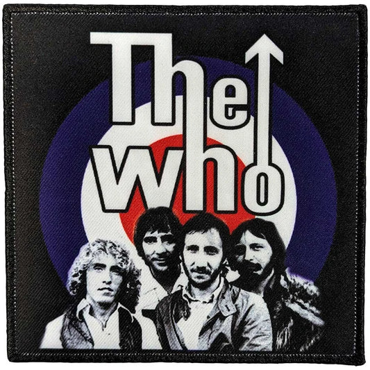 The Who Official Band Photo Printed Patch