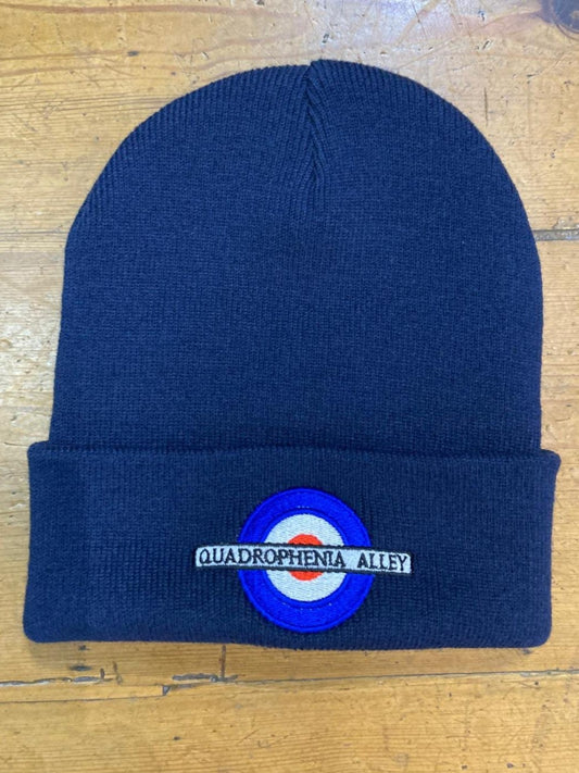 Quadrophenia Alley Men's Exclusive Original Beanie Oxford Navy Blue