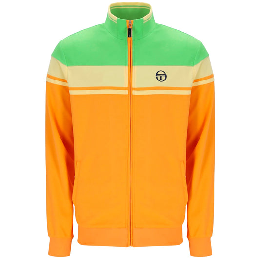 Sergio Tacchini Men's Damarindo Track Top Autumn Glory / Pale Banana